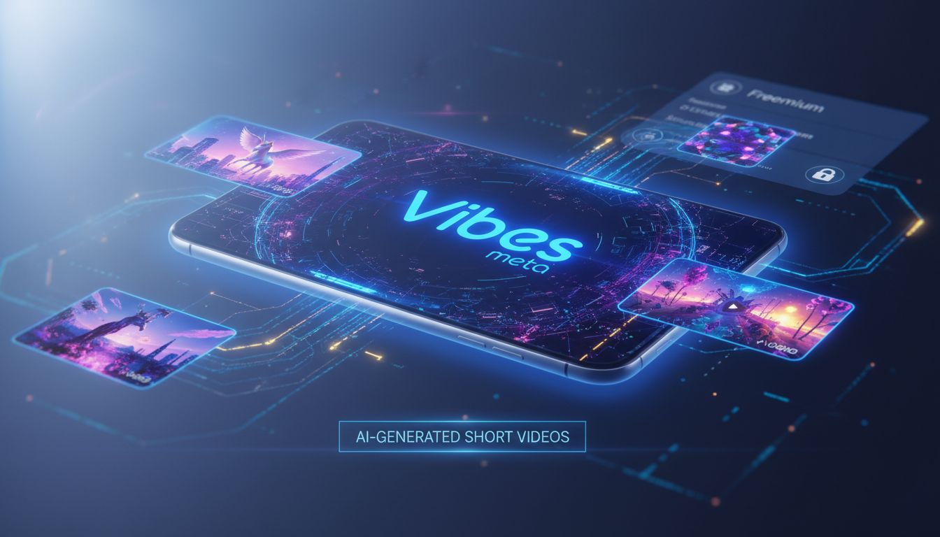 מטא משיקה אפליקציה נפרדת ל-Vibes: רשת חברתית של סרטונים מבוססי בינה מלאכותית